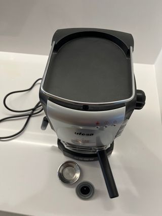 Cafetera ufesa dueto cream