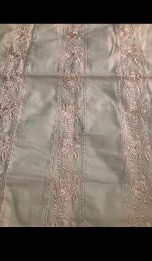 Funda de cojin bordada zara home