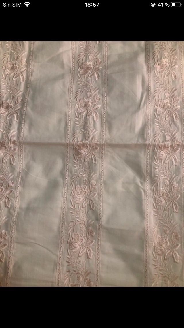 Funda de cojin bordada zara home