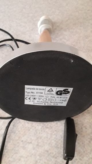 Lampada da tavolo