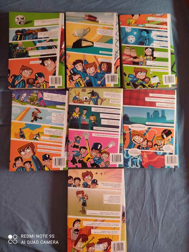Los futbolisimos libros 1-7