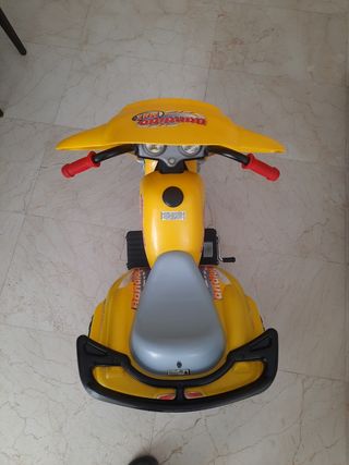 Moto eléctrica niño, injusa