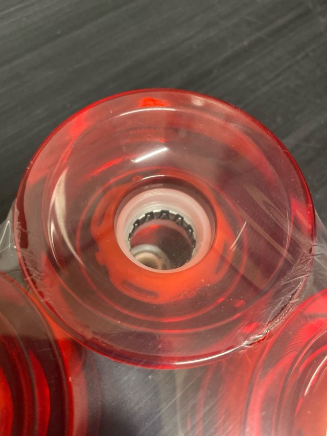 Luci da skate a led rosse con ruote Surfskate