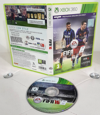 Gioco Videogioco Fifa 16 2016 Xbox 360 Xbox360