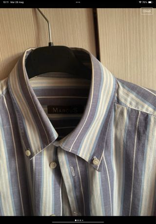 Camicia uomo a righe