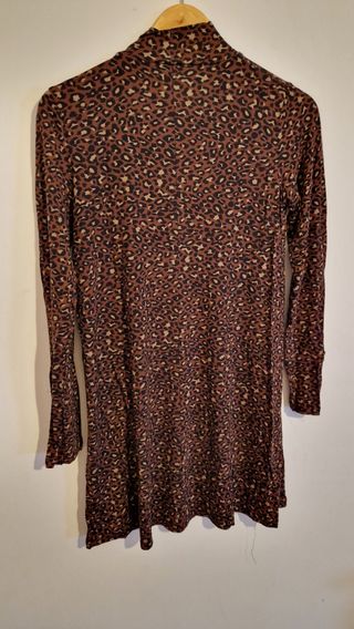 Vestido leopardo pull & bear