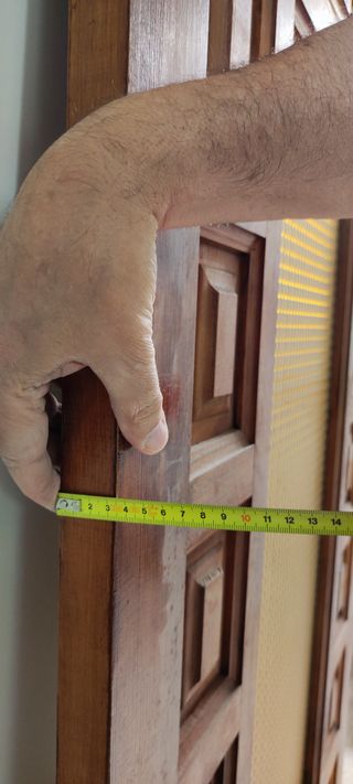 Puertas (2) Interior Madera Maciza de Pino