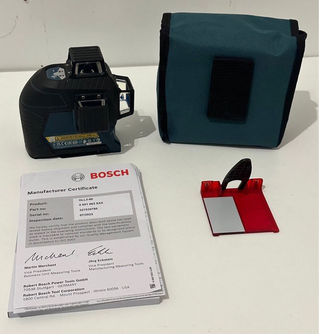 Bosch Professional Nivel láser GLL 3-80