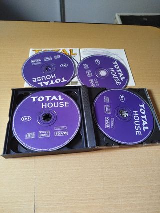 4 CD total house + 4 CD REGALO!!