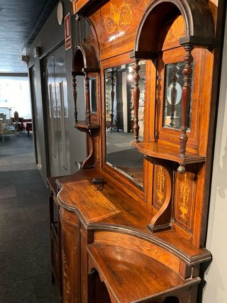 Armario Auxiliar victoriano Antiguo de palisandro