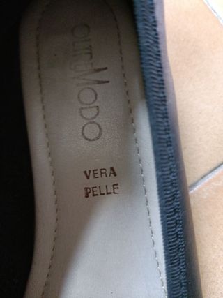 Ballerine in vera pelle n.37
