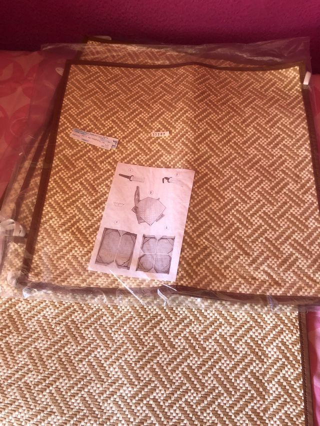 Fundas de silla (tipo esterillas )