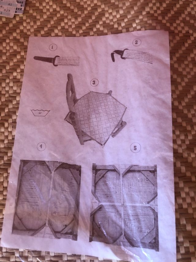 Fundas de silla (tipo esterillas )