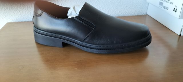 Zapatos de piel panter