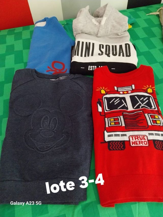 Lote de ropa niño 3-4
