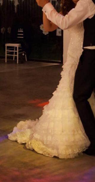 Vestido novia Rosa Clara + cancan