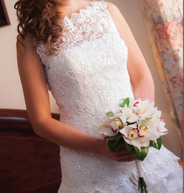 Vestido novia Rosa Clara + cancan