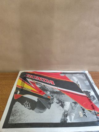 Funda y pegatinas honda CRF 450