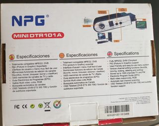 TDT NPG/ROUTER Y TERMINAL ÓPTICO