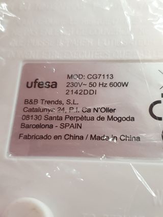 Cafetera Ufesa Activa