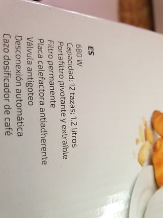 Cafetera Ufesa Activa