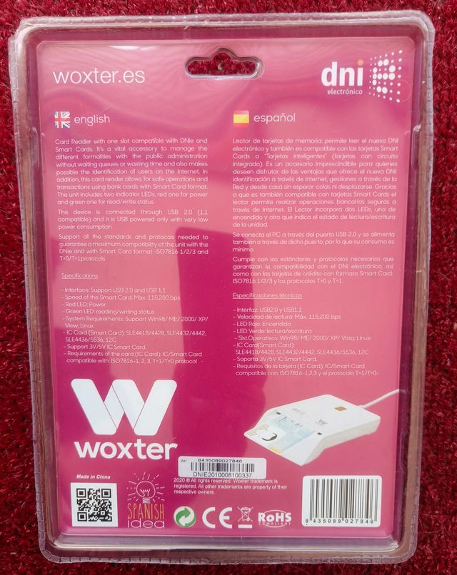 LECTOR DNI ELECTRÓNICO