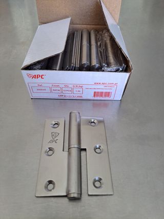 Dobradiça de porta APC 3" Esquerda