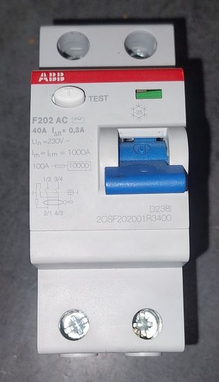Interruptor diferencial