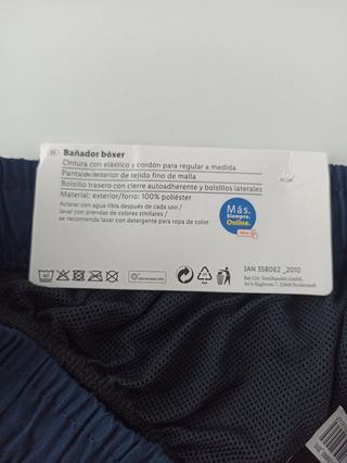 Bañador boxer hombre talla 4/S