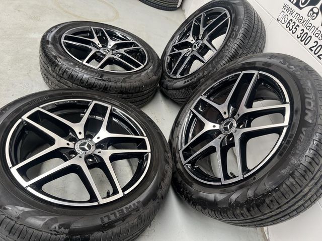 Juego Llantas 19 pulgadas original AMG Mercedes