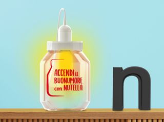 Nutella Lampada Rossa -Nuova-