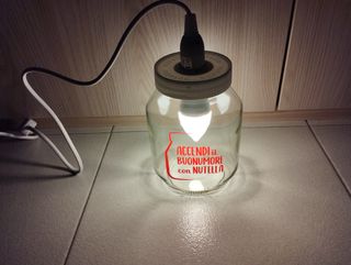 Nutella Lampada Rossa -Nuova-