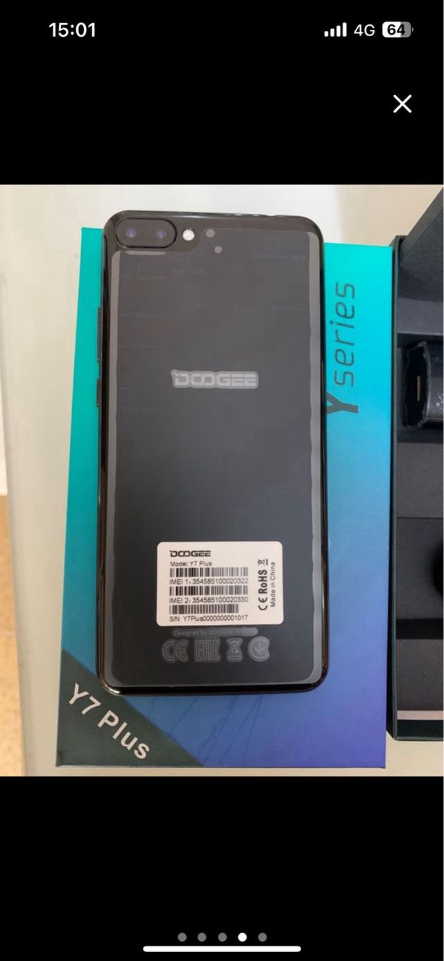 DOOGEE Y7 PLUS NUEVO