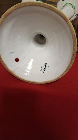 Candelabro de porcelana