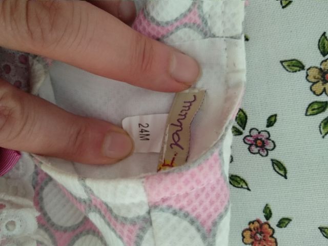 Vestido niña verano 24 meses