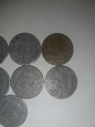 Monedas de 10 céntimos Franco.Perra Gorda