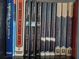 Estanteria con libros.