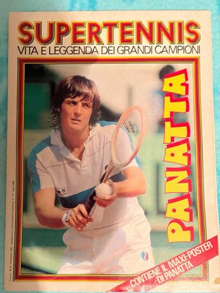 Poster Adriano Panatta introvabile