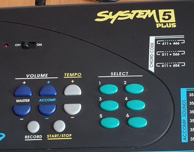 Tastiera Bontempi System 5 Plus GT 759