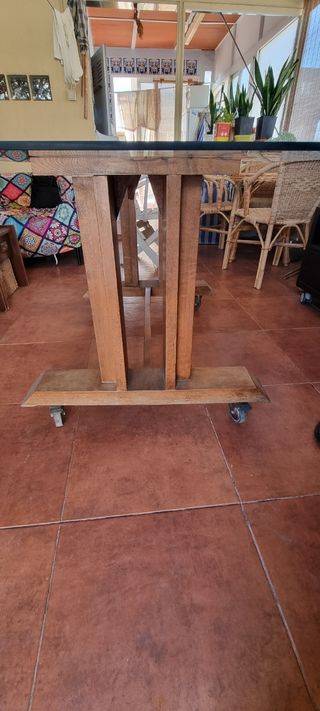 Mesa rústica