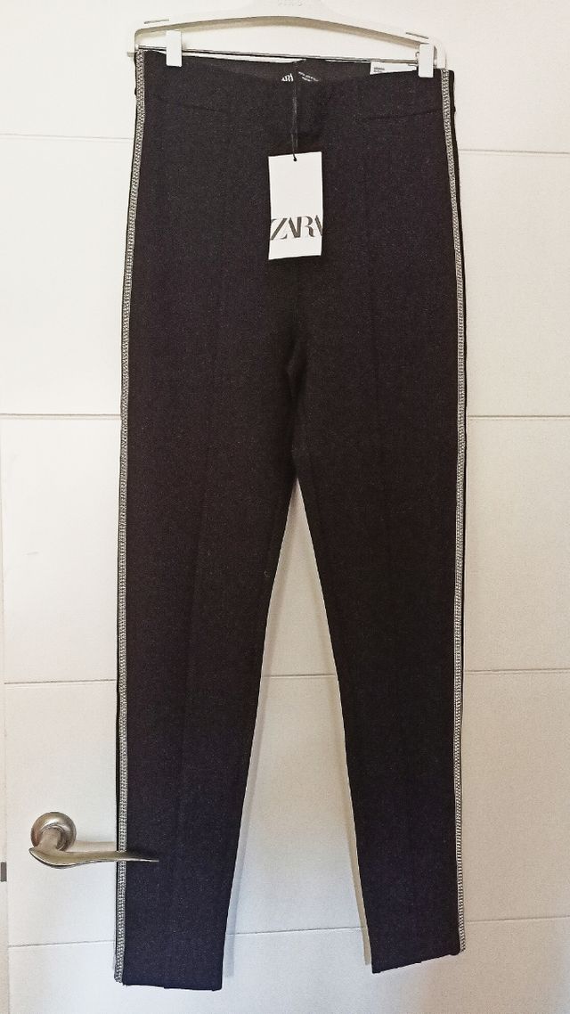 Calças Zara com strass