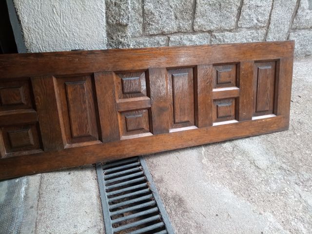 Puerta exterior madera