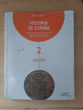 Historia de España 2° de bachillerato