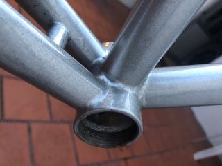 Quadro e forqueta carretera vintage