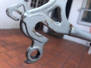 Quadro e forqueta carretera vintage