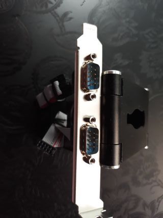 Pletinas trasera de puertos PC