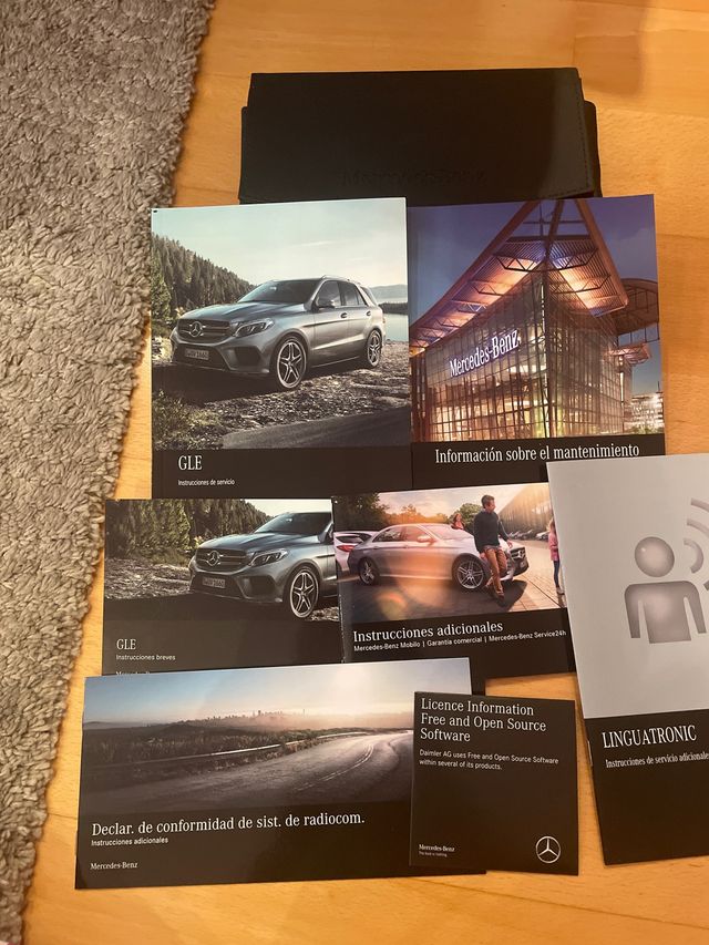 MERCEDES BENZ GLE 2015-2019 MANUAL