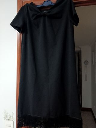 Vestido básico de Zara