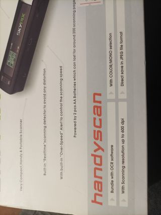 Informática escáner TSN410 portátil de mano