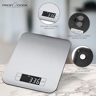PROFI COOK PC-KW 1061 Báscula De Cocina Digital